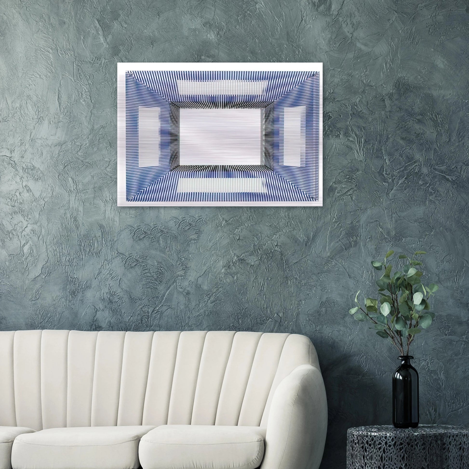MIRROR 2005 - Jesus Rafael Soto Brushed Aluminum Print - 70x100 cm / 28x40 inches | Jesus Rafael Soto Aluminum Print | Jesus Rafael Soto Prints