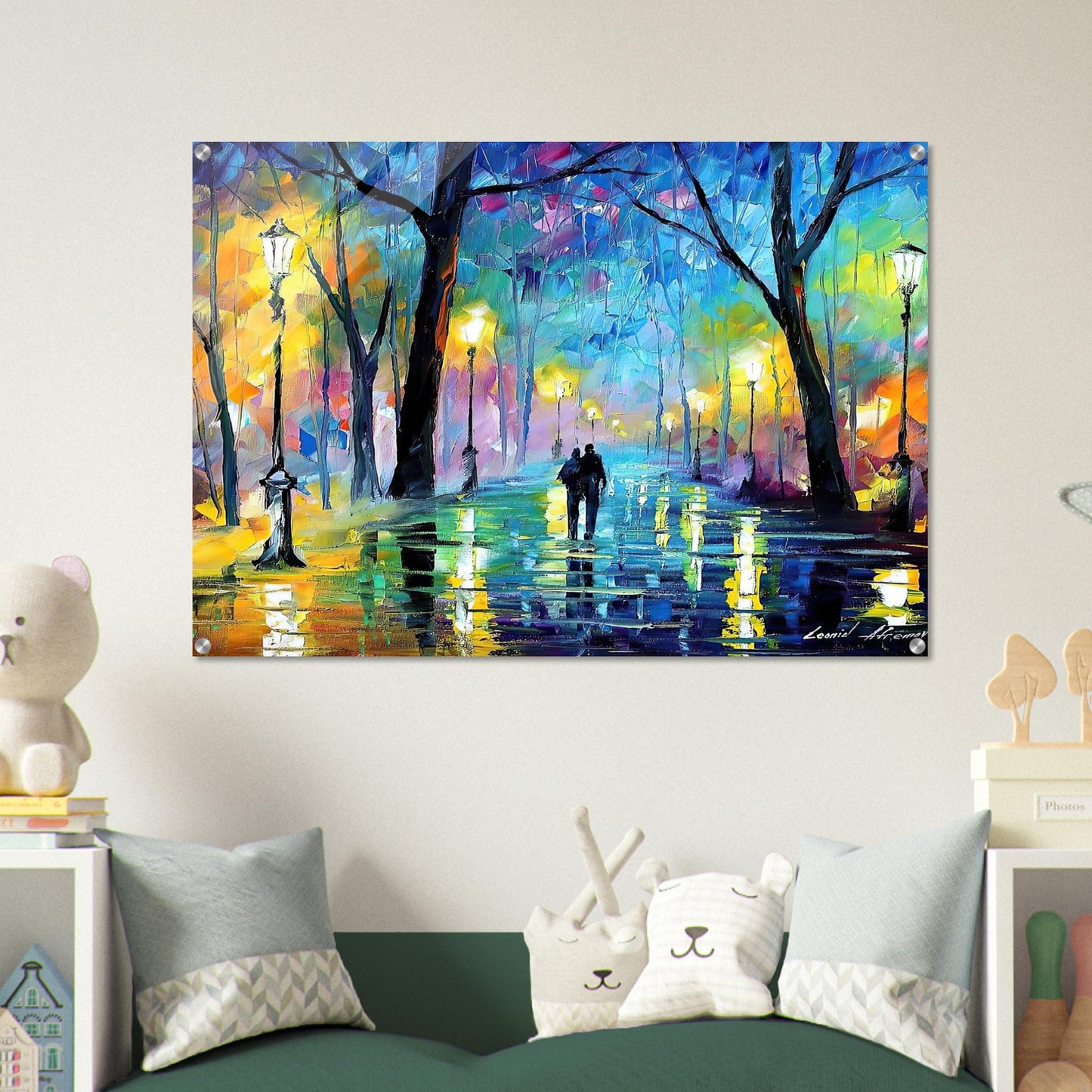 Leonid Afremov - Leonid Afremov Acrylic Print - 70x100 cm / 28x40″ inches