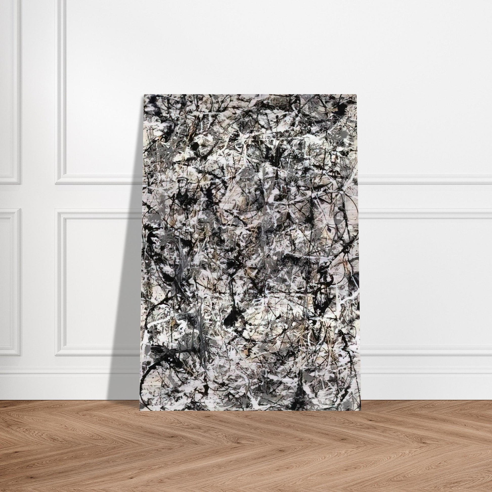 CATHEDRAL 1947 - Jackson Pollock Brushed Aluminum Print - 70x100 cm / 28x40 inches | Jackson Pollock Aluminum Print | Jackson Pollock Prints