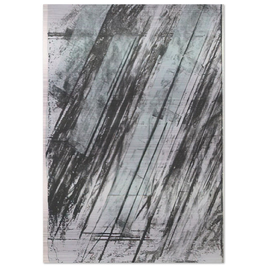 Untitled  Bastian 38  - Cy Twombly Brushed Aluminum Print - 70x100 cm / 28x40 inches | Cy Twombly Aluminum Print | Cy Twombly Prints