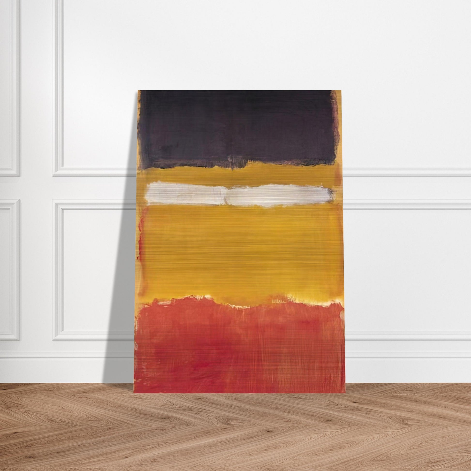 Number 24 Untitled - 1951 - Mark Rothko Brushed Aluminum Print - 70x100 cm / 28x40 inches | Mark Rothko Aluminum Print | Mark Rothko Prints