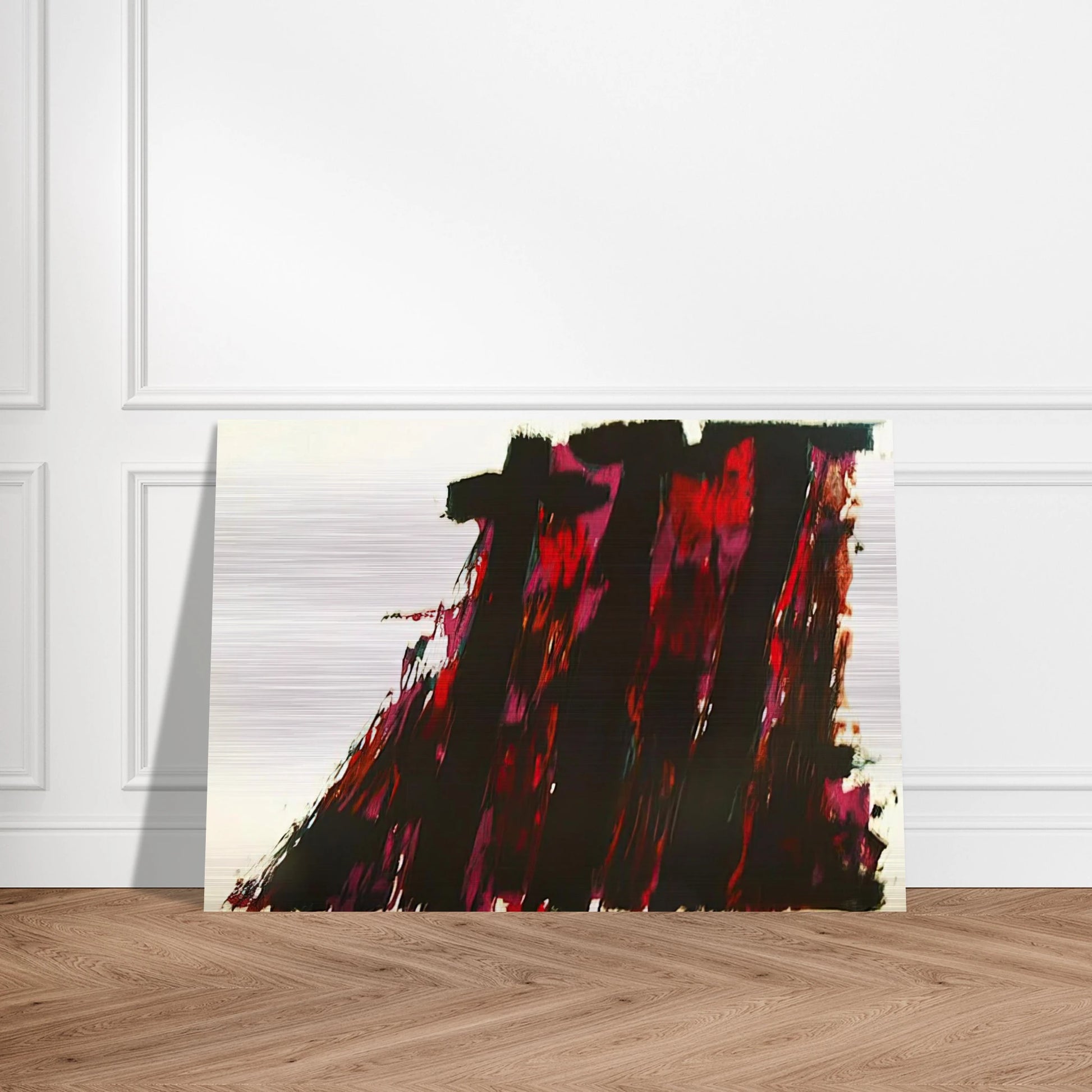 Le Crucifiement - 1978 - Alfred Manessier Brushed Aluminum Print - 70x100 cm / 28x40 inches | Alfred Manessier Aluminum Print | Alfred Manessier Prints