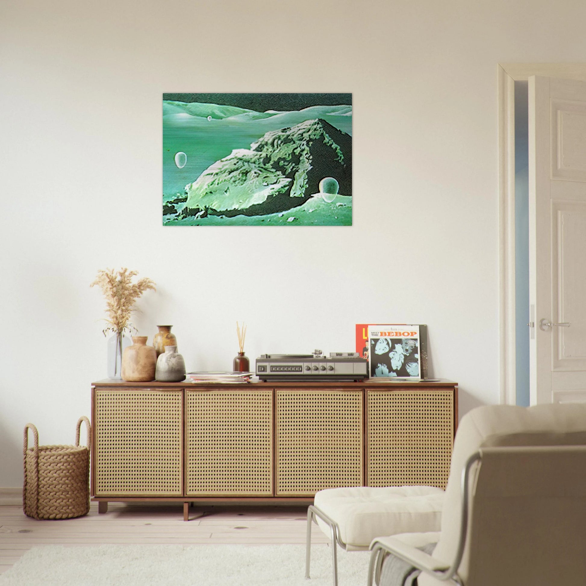 Eschantos #15 - 1980 - Clarence Holbrook Carter Brushed Aluminum Print - 70x100 cm / 28x40 inches | Clarence Holbrook Carter Aluminum Print | Clarence Holbrook Carter Prints