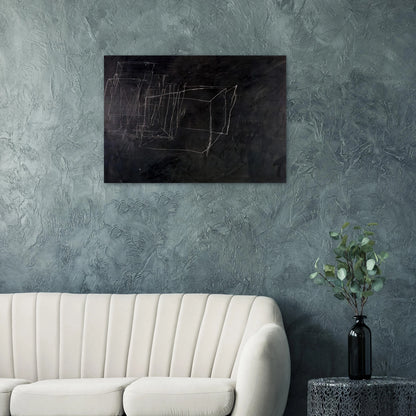 Night Watch - Cy Twombly Brushed Aluminum Print - 70x100 cm / 28x40 inches | Cy Twombly Aluminum Print | Cy Twombly Prints
