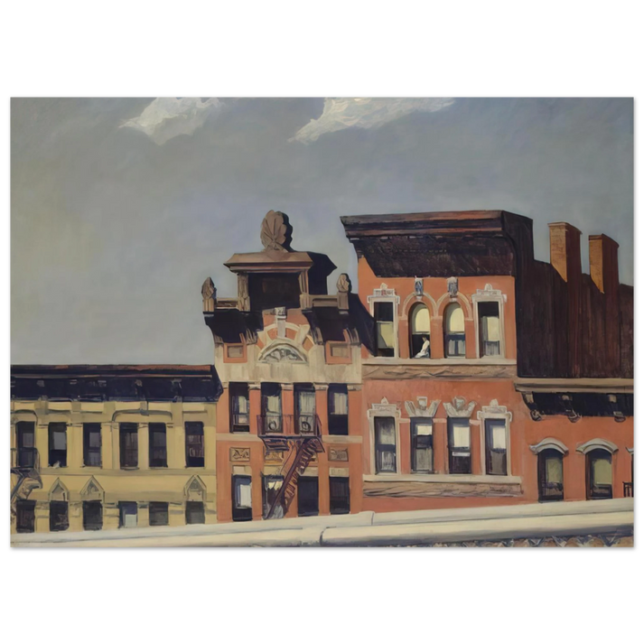 Edward Hopper - From Williamsburg Bridge Fine Art Poster