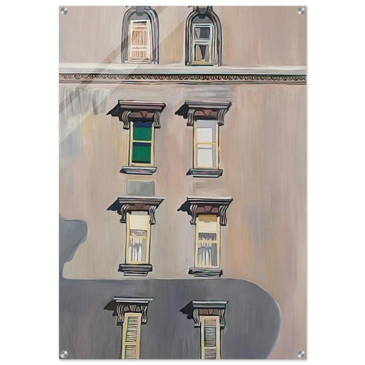 Windows no. 2 - Alice Neel Acrylic Print - 70x100 cm / 28x40″ inches