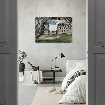 CHATEAU DE CHENONCEAUX 1917 - Henri Matisse Acrylic Print - 70x100 cm / 28x40″ inches | Henri Matisse Wall Art | Henri Matisse Prints