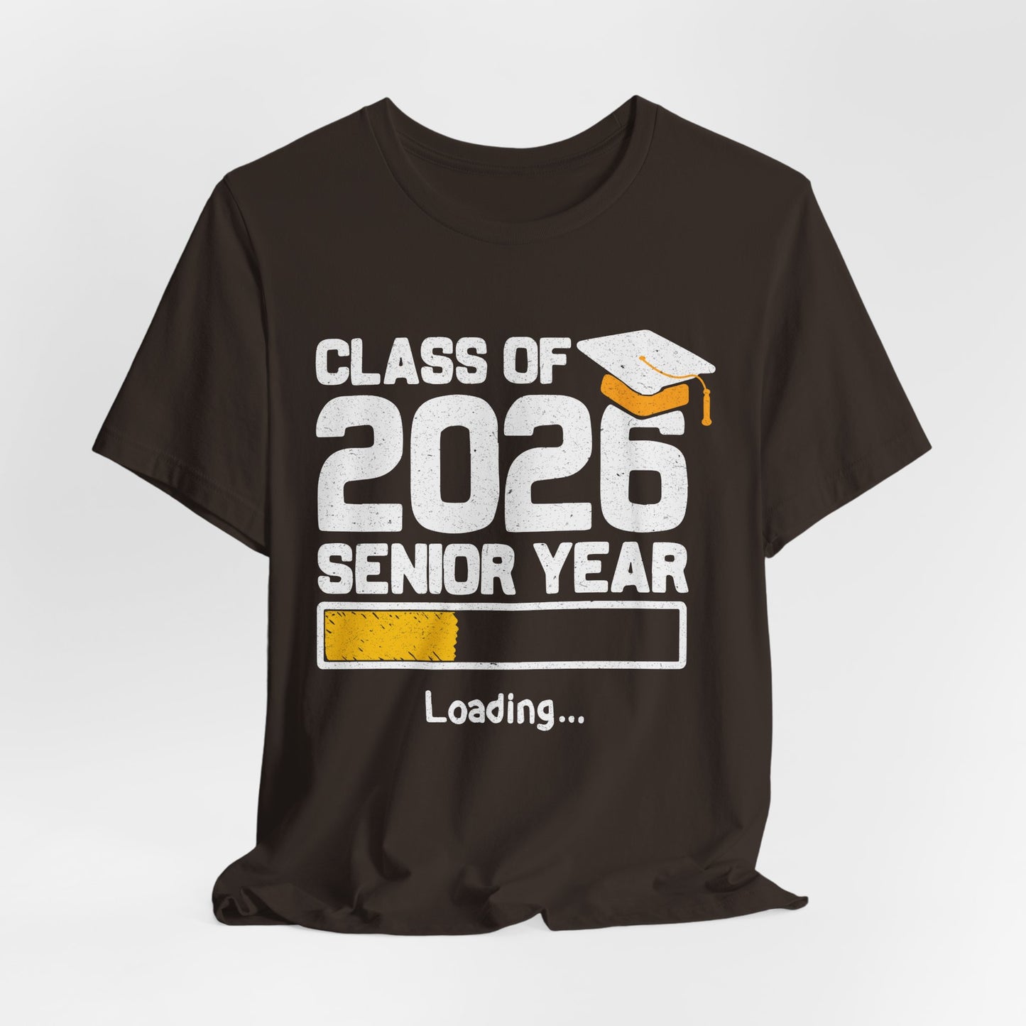 Klas van 2026 Laatstejaars T-shirt, Afstudeershirt, Unisex Afstudeergeschenk, Middelbare School Leerlingen Kleding, College Gebonden T-shirt