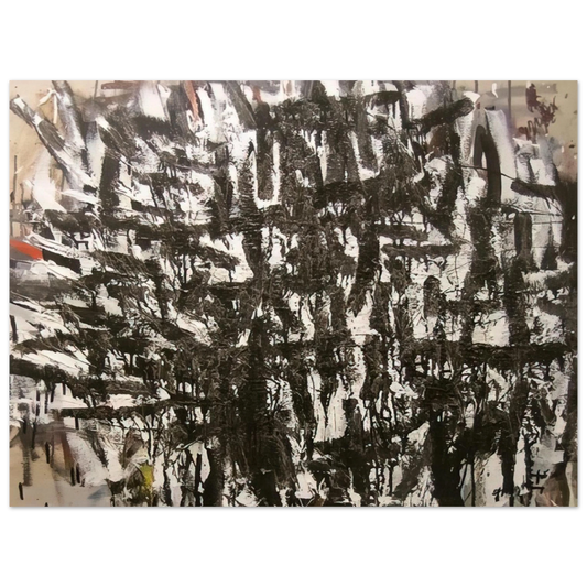 Robert Goodnough - Listen - 2005  75x100 cm / 30x40inches Fine Art Poster