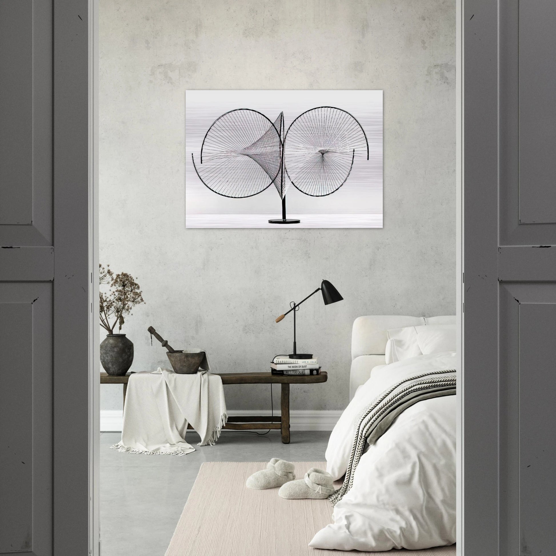 Hyperbolic surfaces - 1959 - Tomas Maldonado Brushed Aluminum Print - 70x100 cm / 28x40 inches | Tomas Maldonado Aluminum Print | Tomas Maldonado Prints