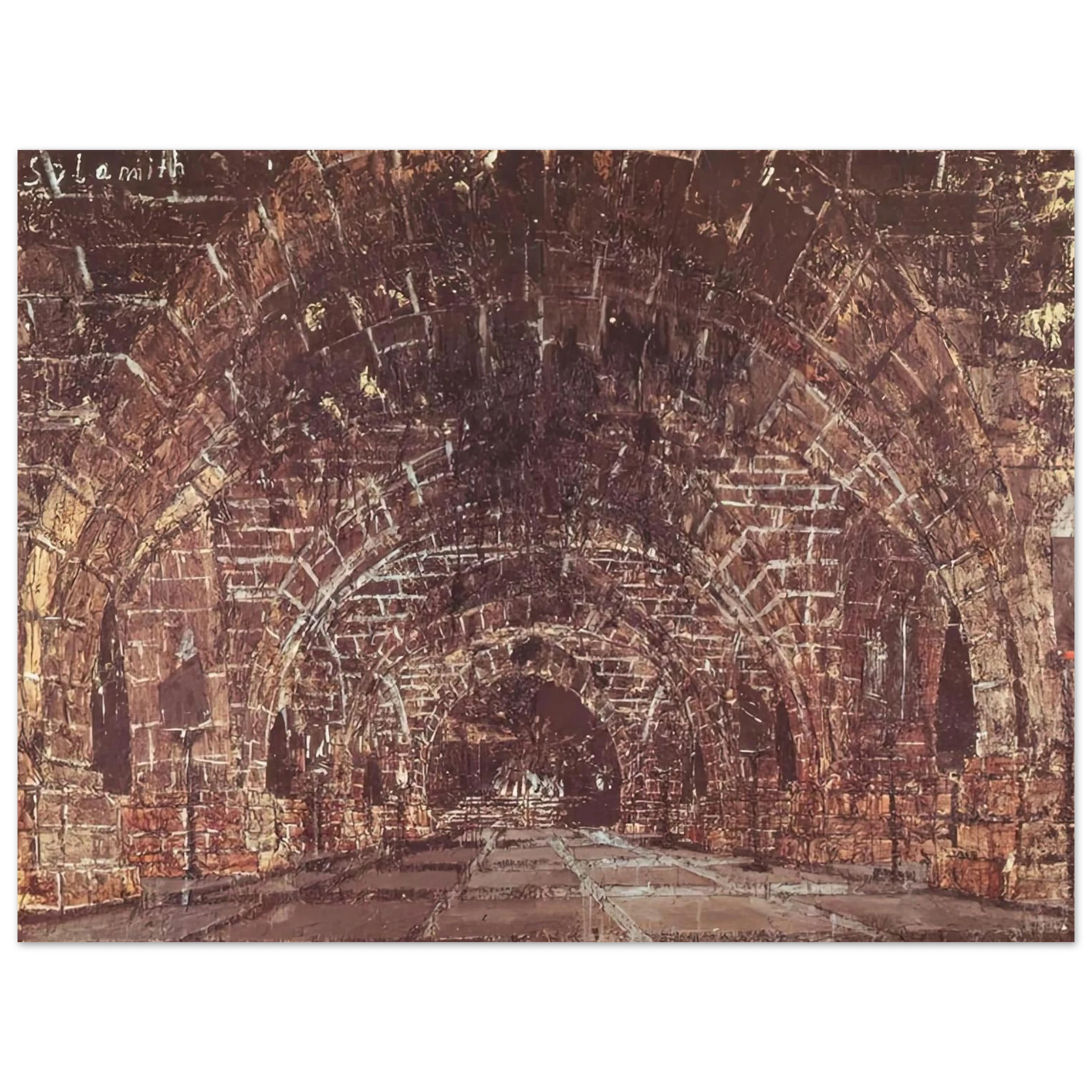 Anselm Kiefer - SULAMITH 1983  75x100 cm / 30x40inches Fine Art Poster