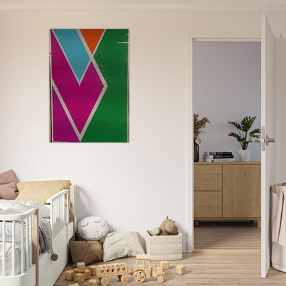 Westbury - 1970 - Larry Zox Brushed Aluminum Print - 70x100 cm / 28x40 inches | Larry Zox Aluminum Print | Larry Zox Prints