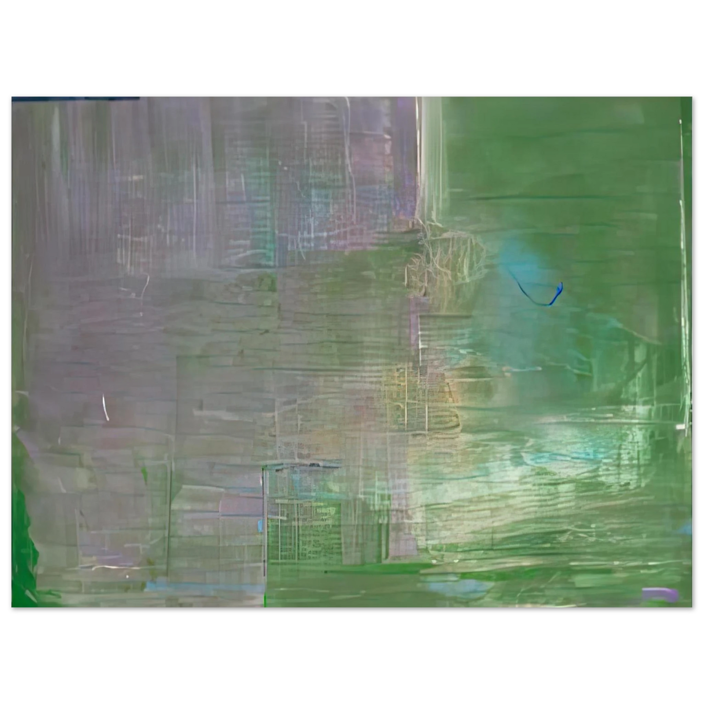 Helen Frankenthaler - Claude's Message, 1976- Wall Art - 21x29.7 cm / 8x12" - Fine Art Poster-canvas - -