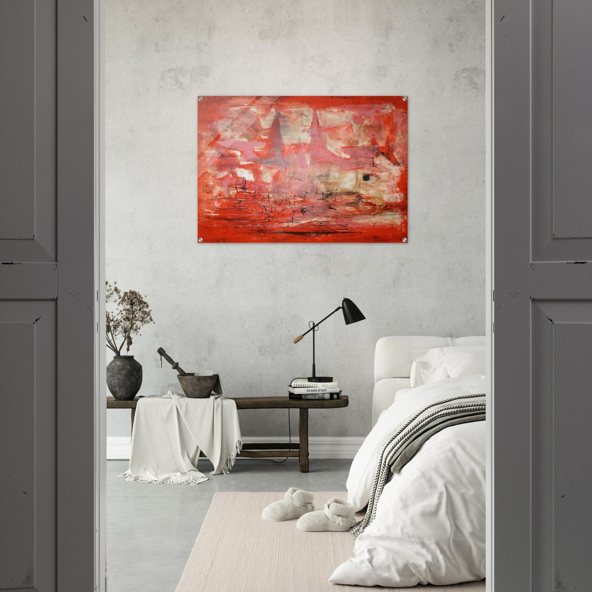 EMBRASEMENT 1954 - Zao Wou-Ki Acrylic Print - 70x100 cm / 28x40″ inches