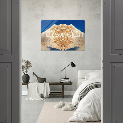 TULSA SLUT 2016 - Edward Ruscha Acrylic Print - 70x100 cm / 28x40″ inches
