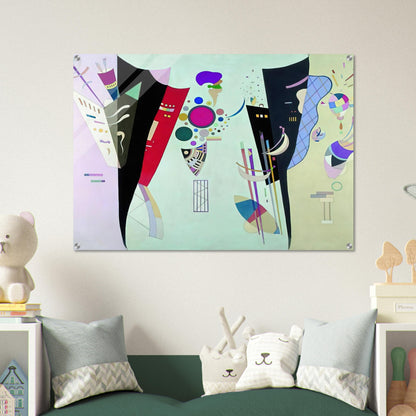 RECIPROCAL ACCORDS 1942 - Wassily Kandinsky Acrylic Print - 70x100 cm / 28x40″ inches