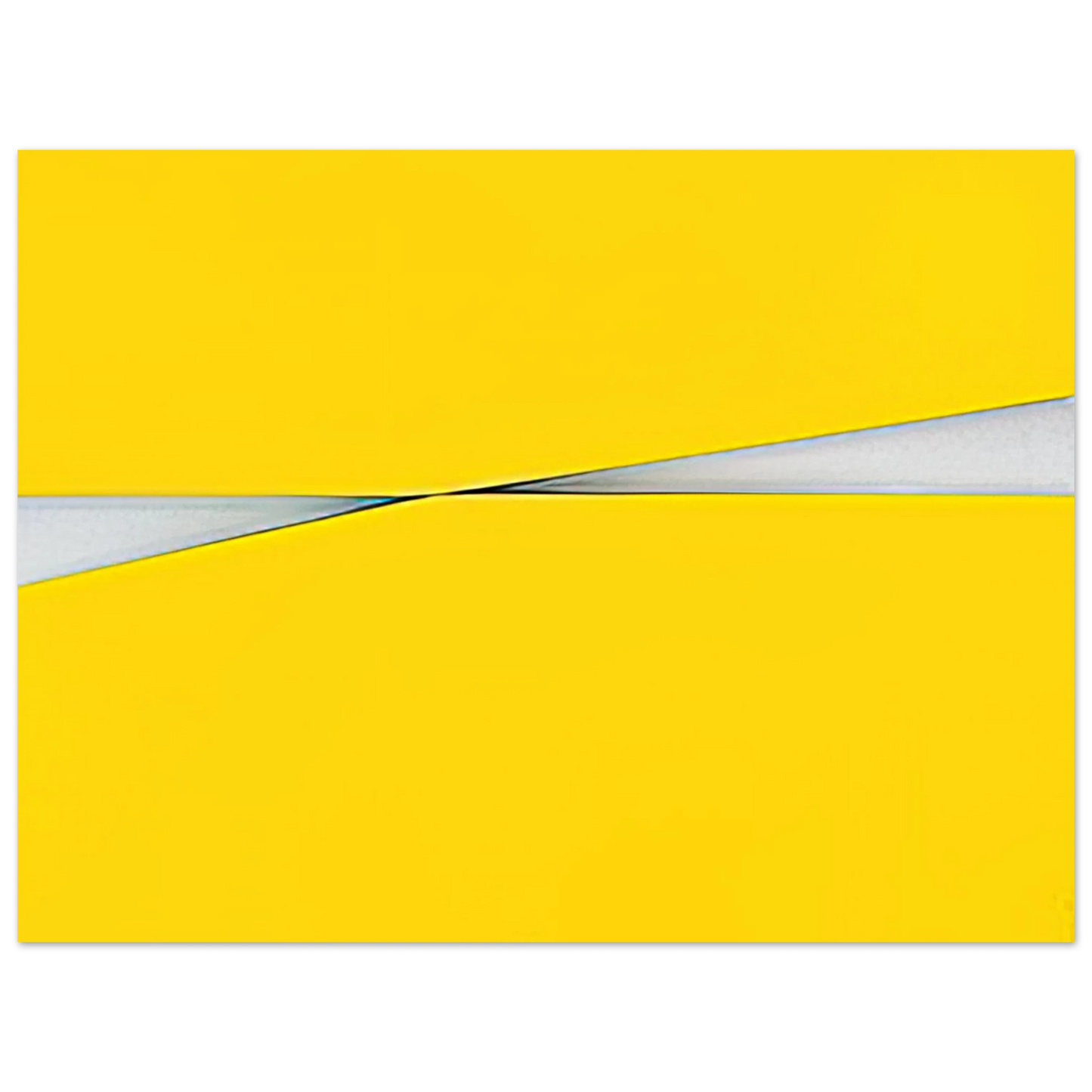 Carmen Herrera - Amarillo - 1971  75x100 cm / 30x40inches Fine Art Poster