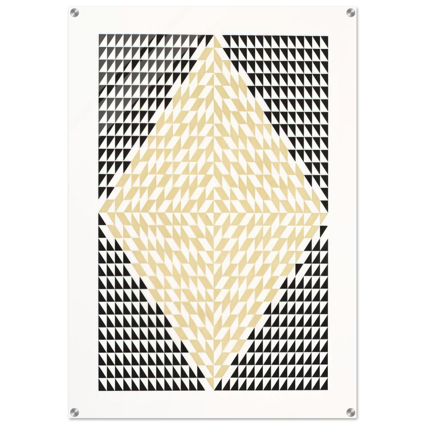 SECOND MOVEMENT V 1968 - Anni Albers Acrylic Print - 70x100 cm / 28x40″ inches