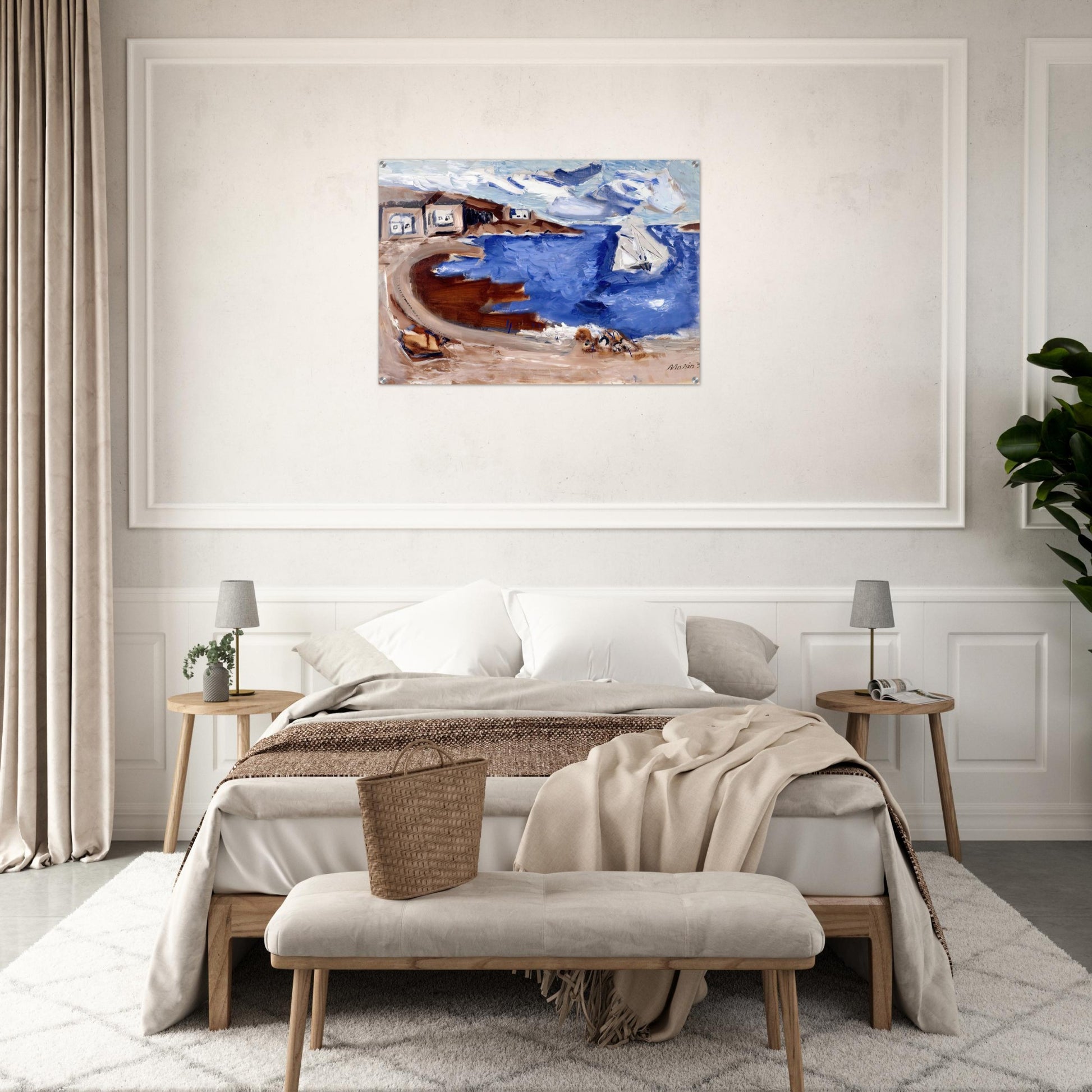 From Seeing Cape Split - 1935 - John Marin Acrylic Print - 70x100 cm / 28x40″ inches