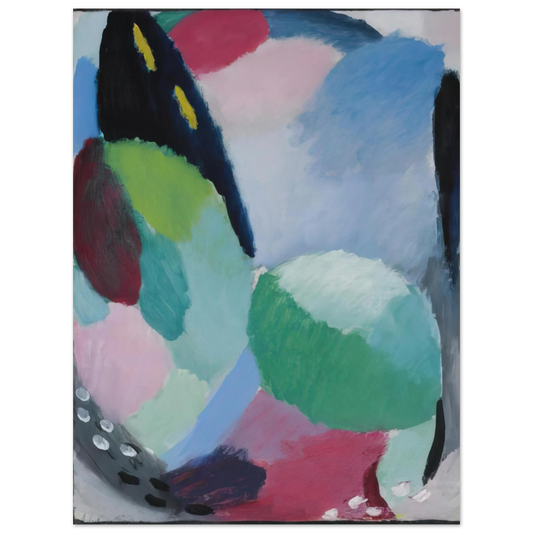 Alexej von Jawlensky - VARIATION SONNENAUFGANG 1918  75x100 cm / 30x40inches Fine Art Poster