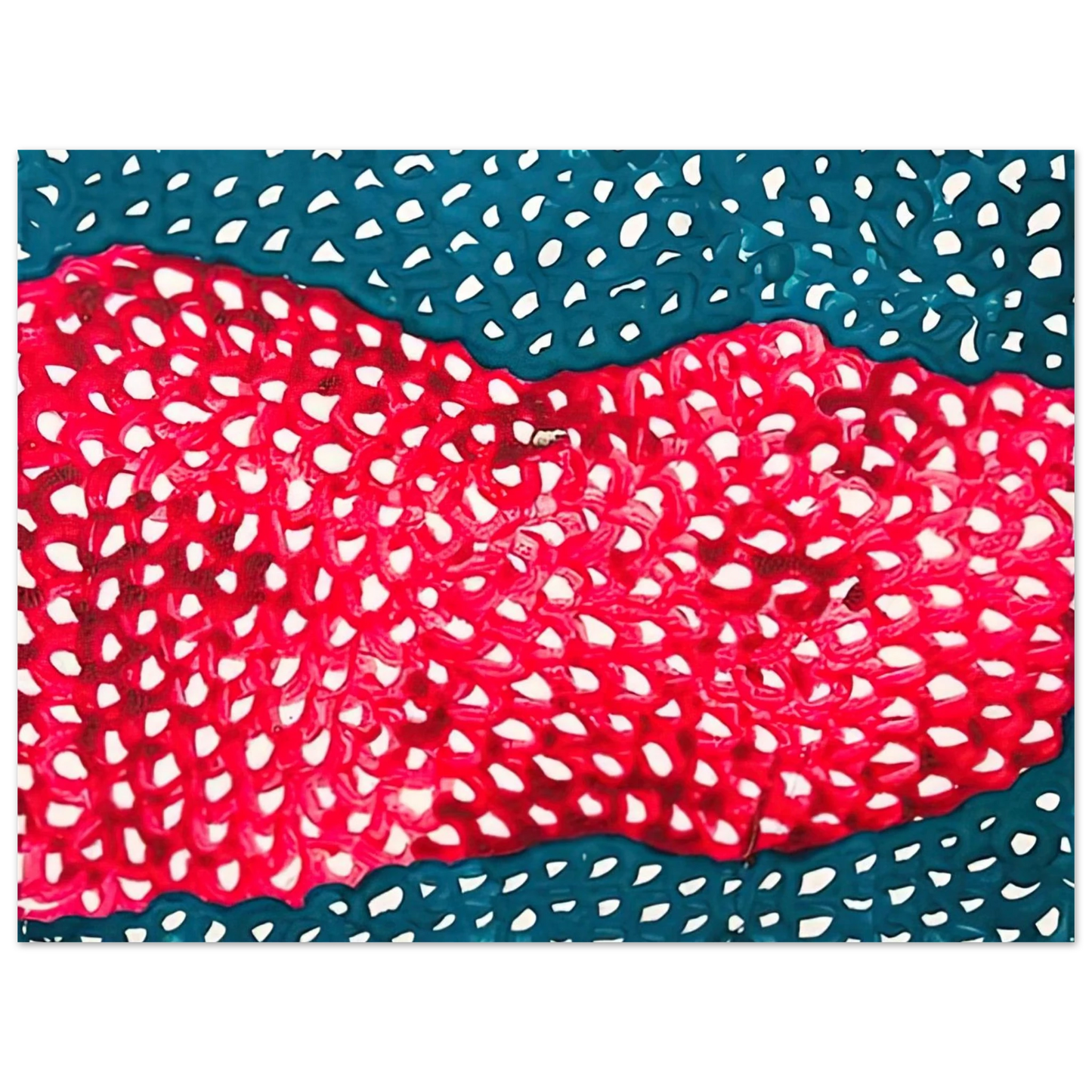 Yayoi Kusama - WAVES 1953 Fine Art Poster