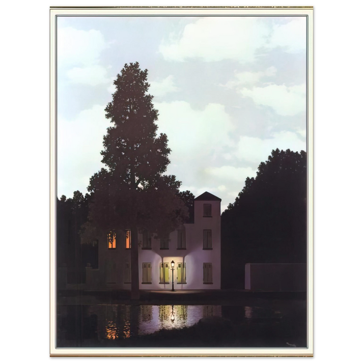 Rene Magritte - THE EMPIRE OF LIGHTS 1954 1  75x100 cm / 30x40inches Fine Art Poster