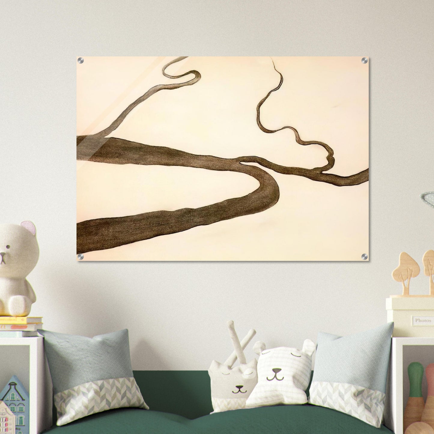 Drawing IX - Georgia O'Keeffe Acrylic Print - 70x100 cm / 28x40″ inches