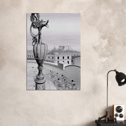 OPTICAL HOPES AND ILLUSIONS - Man Ray Brushed Aluminum Print - 70x100 cm / 28x40 inches | Man Ray Aluminum Print | Man Ray Prints