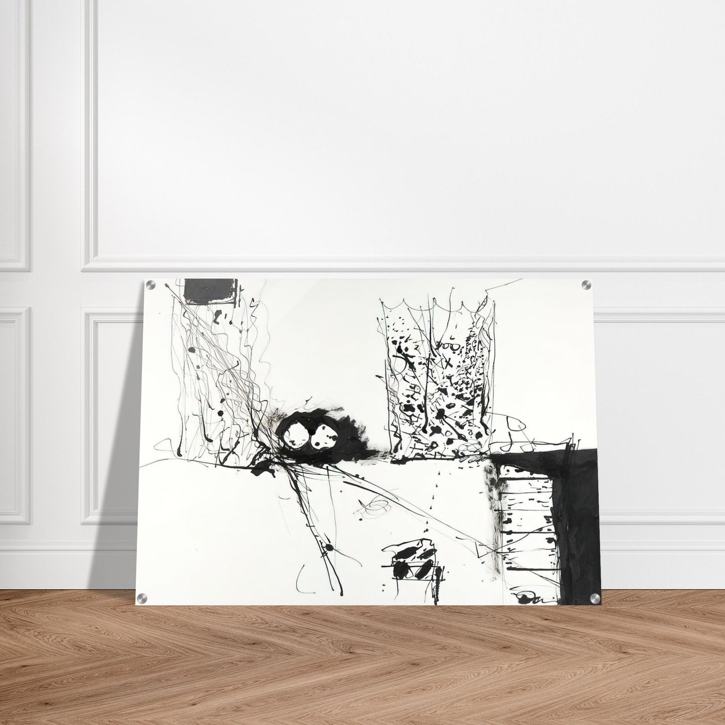 Tree House - 1981 - Gene Davis Acrylic Print - 70x100 cm / 28x40″ inches
