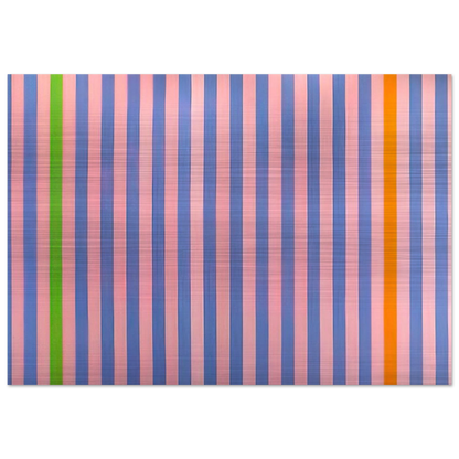 Sweet Score-Skylark - 1960 - Gene Davis Brushed Aluminum Print - 70x100 cm / 28x40 inches | Gene Davis Aluminum Print | Gene Davis Prints