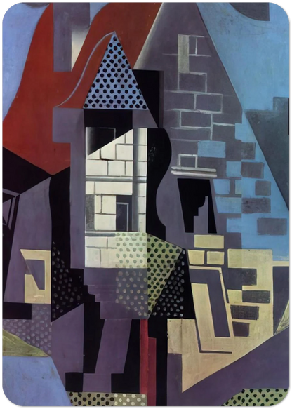 LANDSCAPE AT BEAULIEU By Juan Gris Pack of 10 Post Cards | Juan Gris Post Cards | A6 (10.5 x 14.8 cm) - 4.1 x 5.8 inches