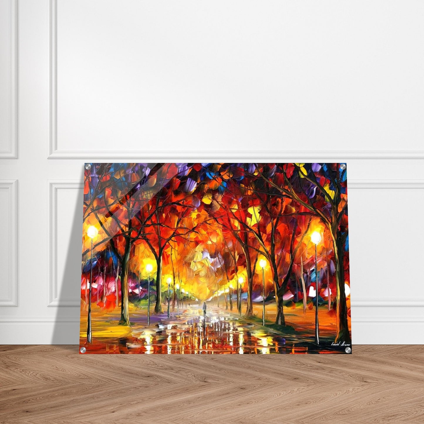 Leonid Afremov - Leonid Afremov Acrylic Print - 70x100 cm / 28x40″ inches