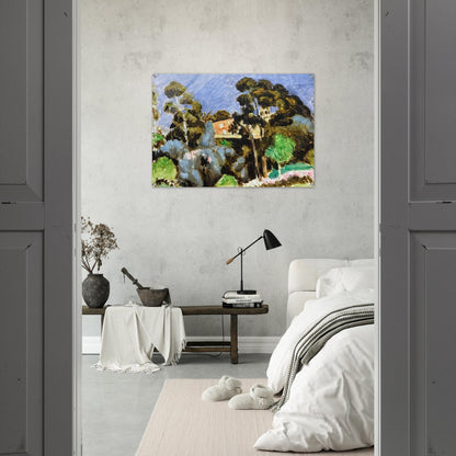 EUCALYPTUS MONT ALBAN 1918 - Henri Matisse Acrylic Print - 70x100 cm / 28x40″ inches | Henri Matisse Wall Art | Henri Matisse Prints
