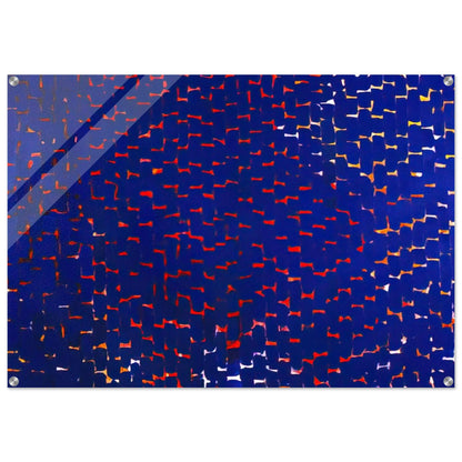 EVENING GLOW 1972 - Alma Woodsey Thomas Acrylic Print - 70x100 cm / 28x40″ inches