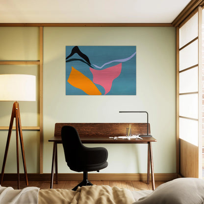 Untitled - 1971 - Ray Parker Brushed Aluminum Print - 70x100 cm / 28x40 inches | Ray Parker Aluminum Print | Ray Parker Prints