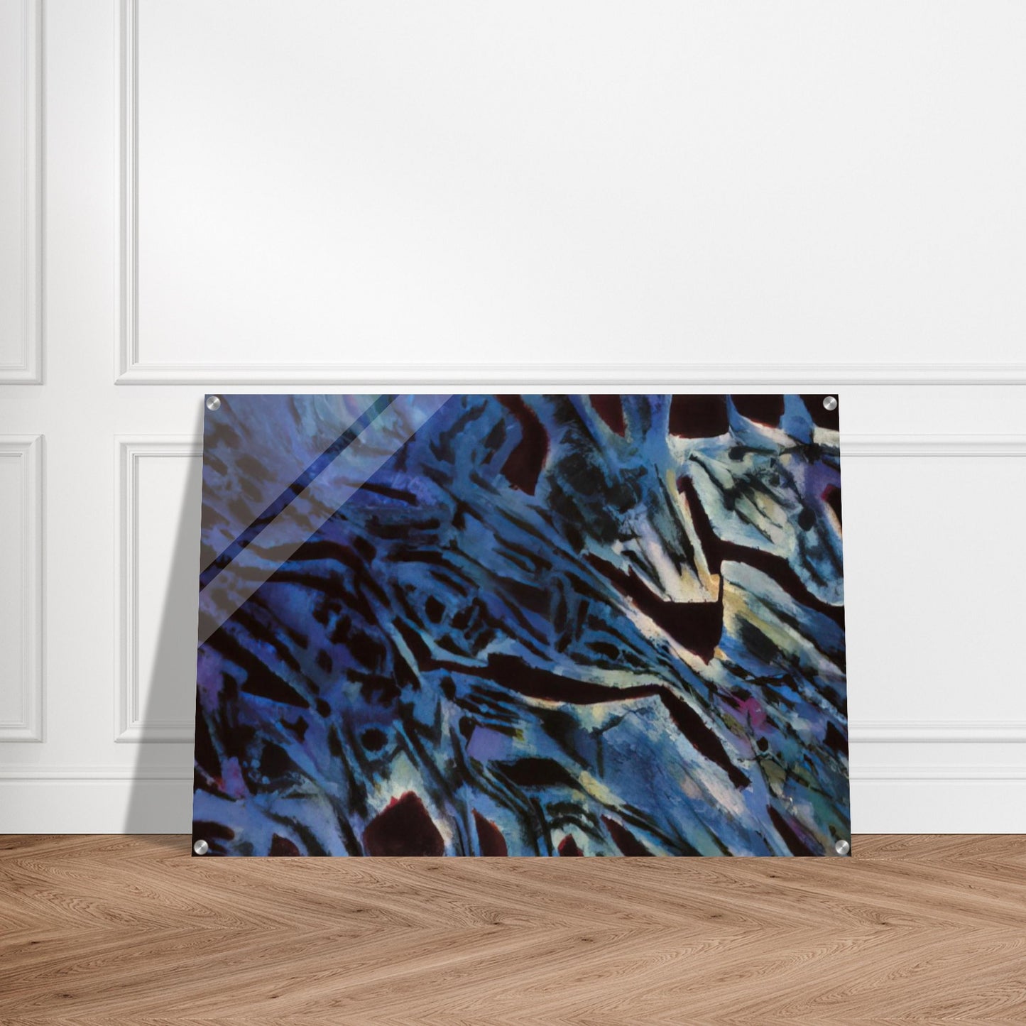 Fishes’ Sanctuary - 1969 - Alfred Manessier Acrylic Print - 70x100 cm / 28x40″ inches | Alfred Manessier Wall Art | Alfred Manessier Prints