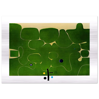 Il Labirinto della Psiche - 1986 - Victor Pasmore Brushed Aluminum Print - 70x100 cm / 28x40 inches | Victor Pasmore Aluminum Print | Victor Pasmore Prints