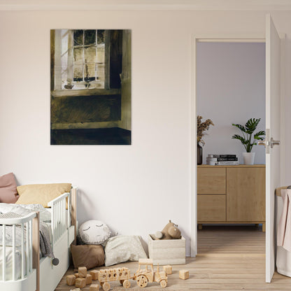 GROUNDHOG DAY 4 - Andrew Wyeth Brushed Aluminum Print - 70x100 cm / 28x40 inches | Andrew Wyeth Aluminum Print | Andrew Wyeth Prints