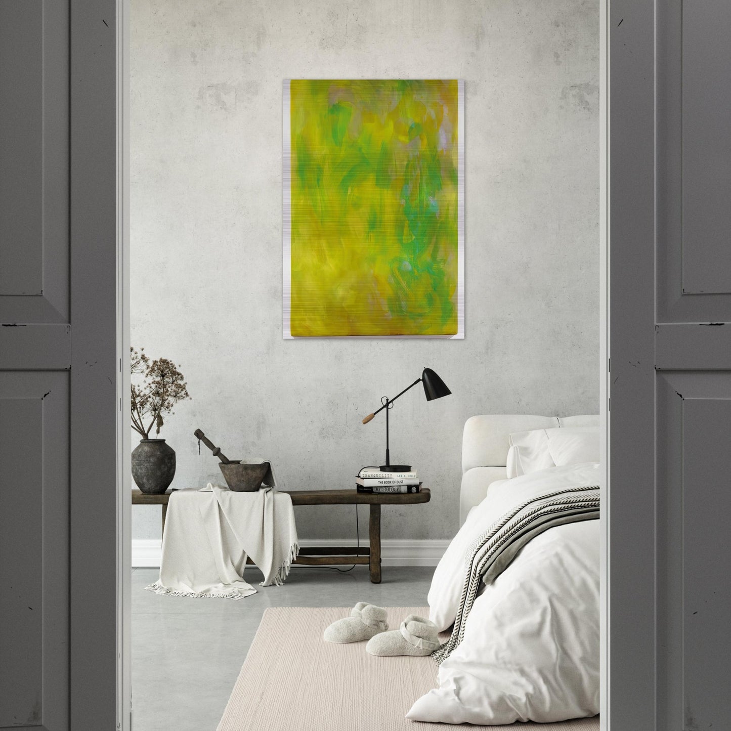 UNTITLED 1983 - Gotthard Graubner Brushed Aluminum Print - 70x100 cm / 28x40 inches | Gotthard Graubner Aluminum Print | Gotthard Graubner Prints