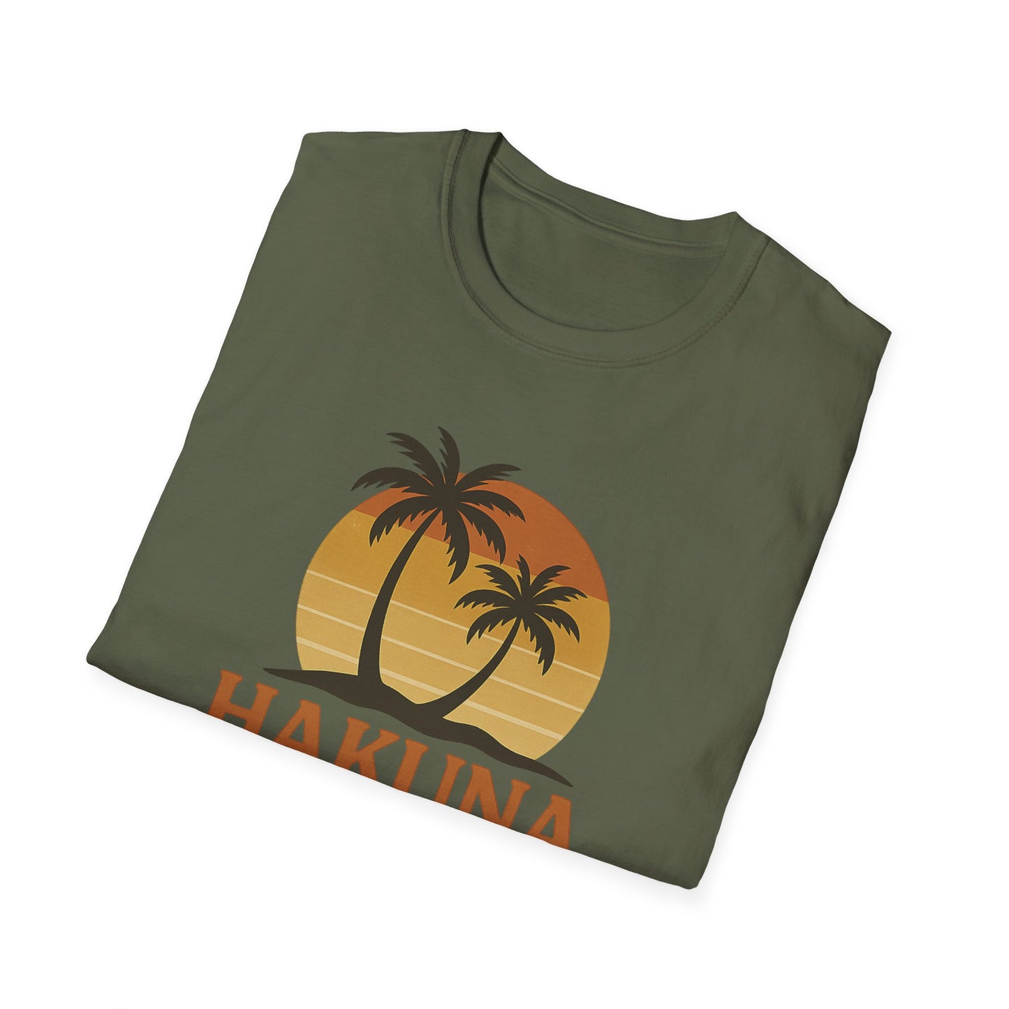 Hakuna Matata Retro Grafisch T-shirt, Geen Zorgen Positieve Vibe Shirt, Vintage 90s Geïnspireerde T-shirt, Feel Good Quote Top, Unisex Cadeau
