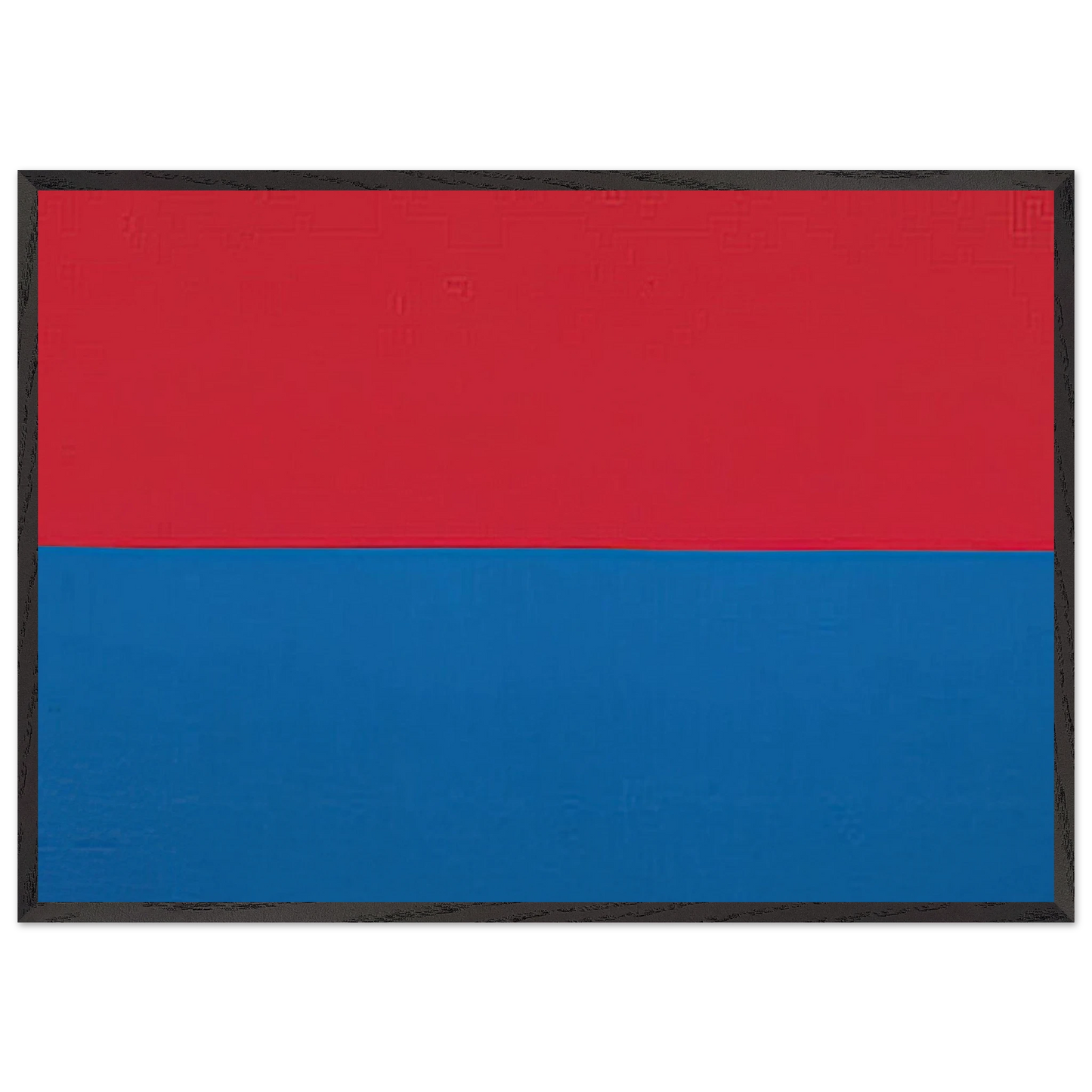 UNKNOWN TITLE - Blinky Palermo 70x100 cm / 28x40 inches Framed Art Print – Black Wooden Frame