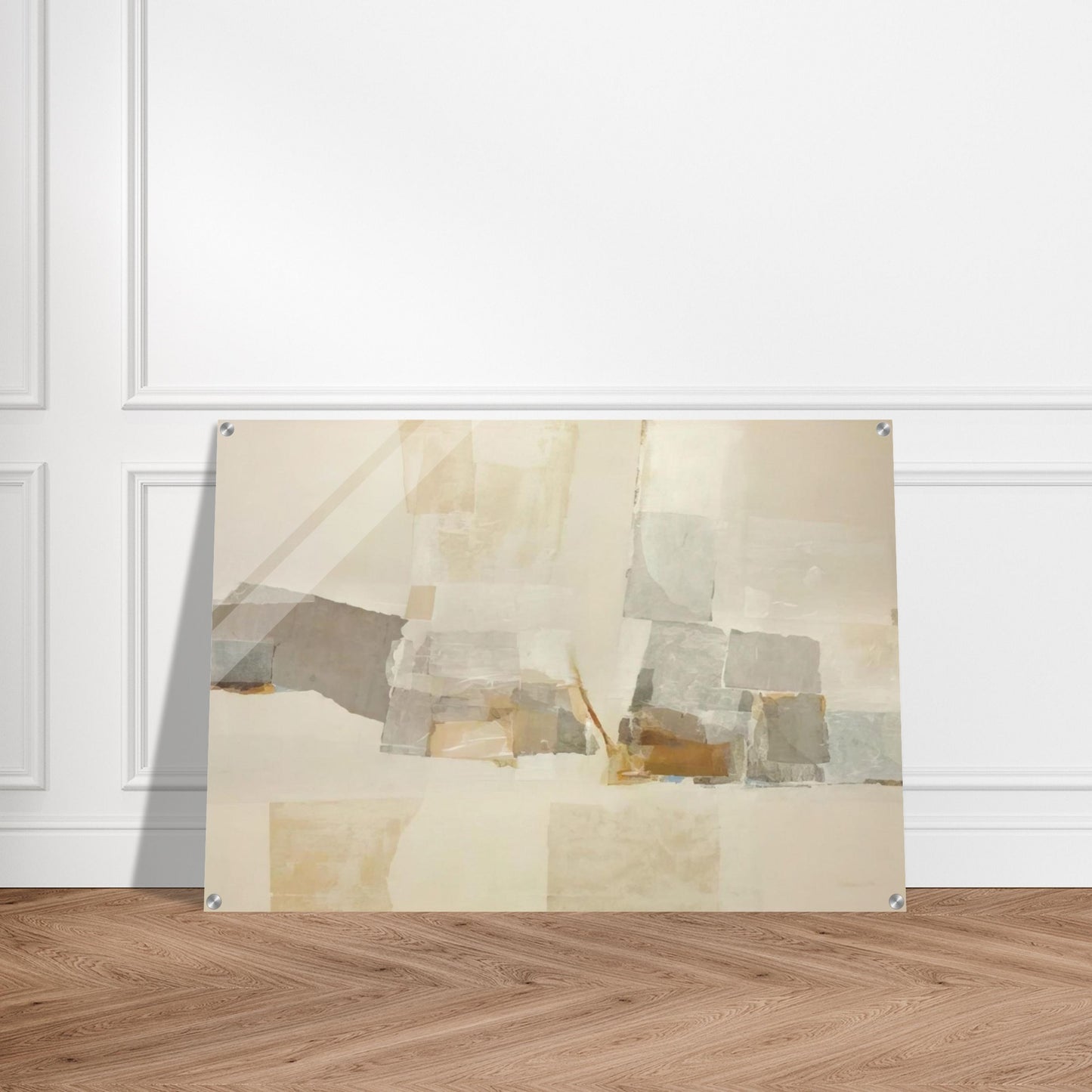 Untitled - 1970 - Kenzo Okada Acrylic Print - 70x100 cm / 28x40″ inches | Kenzo Okada Wall Art | Kenzo Okada Prints