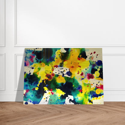 Tokyo - Sam Francis Brushed Aluminum Print - 70x100 cm / 28x40 inches | Sam Francis Aluminum Print | Sam Francis Prints