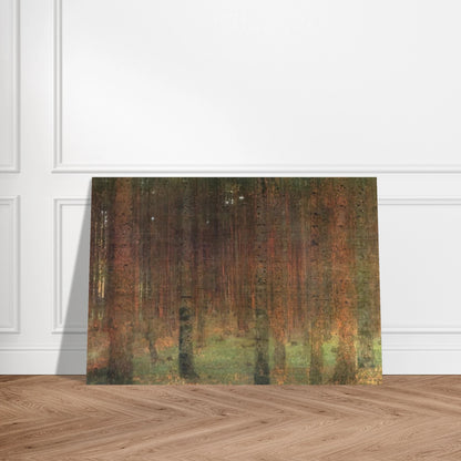 PINE FOREST II - Gustav Klimt Brushed Aluminum Print - 70x100 cm / 28x40 inches | Gustav Klimt Aluminum Print | Gustav Klimt Prints