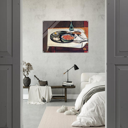 STILL LIFE WITH SHELLFISH - Henri Matisse Acrylic Print - 70x100 cm / 28x40″ inches | Henri Matisse Wall Art | Henri Matisse Prints