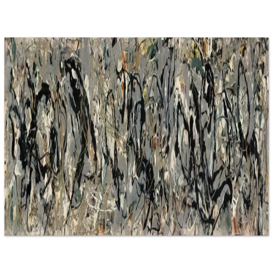 Jackson Pollock - NUMBER 10 1949  75x100 cm / 30x40inches Fine Art Poster