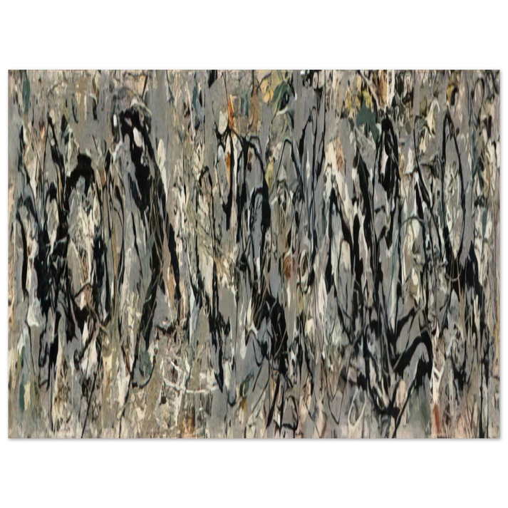 Jackson Pollock - NUMBER 10 1949  75x100 cm / 30x40inches Fine Art Poster