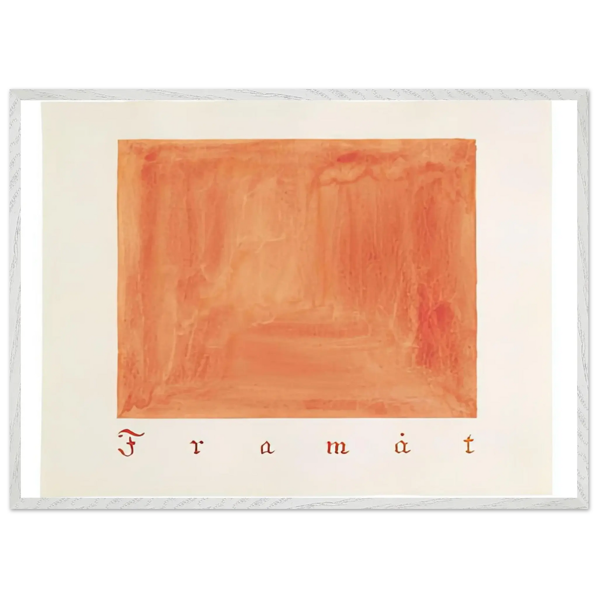Hilma af Klint - FORWARDS PARCIFAL SERIES GROUP 2 SECTION 4 THE CONVOLUTE OF THE PHYSICAL PLANE 1916 Wall art - A3 (29.7 x 42  cm) - Premium Wooden Framed Poster With Fine Art Paper - White frame