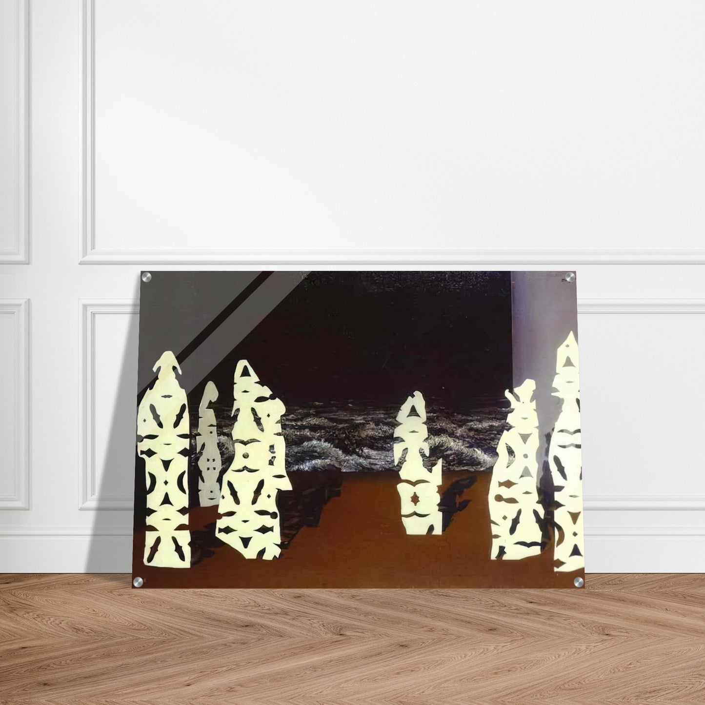 THE FINERY OF THE STORM 1927 - Rene Magritte Acrylic Print - 70x100 cm / 28x40″ inches | Rene Magritte Wall Art | Rene Magritte Prints