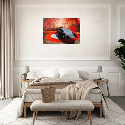 Syd Mead - Syd Mead Acrylic Print - 70x100 cm / 28x40″ inches